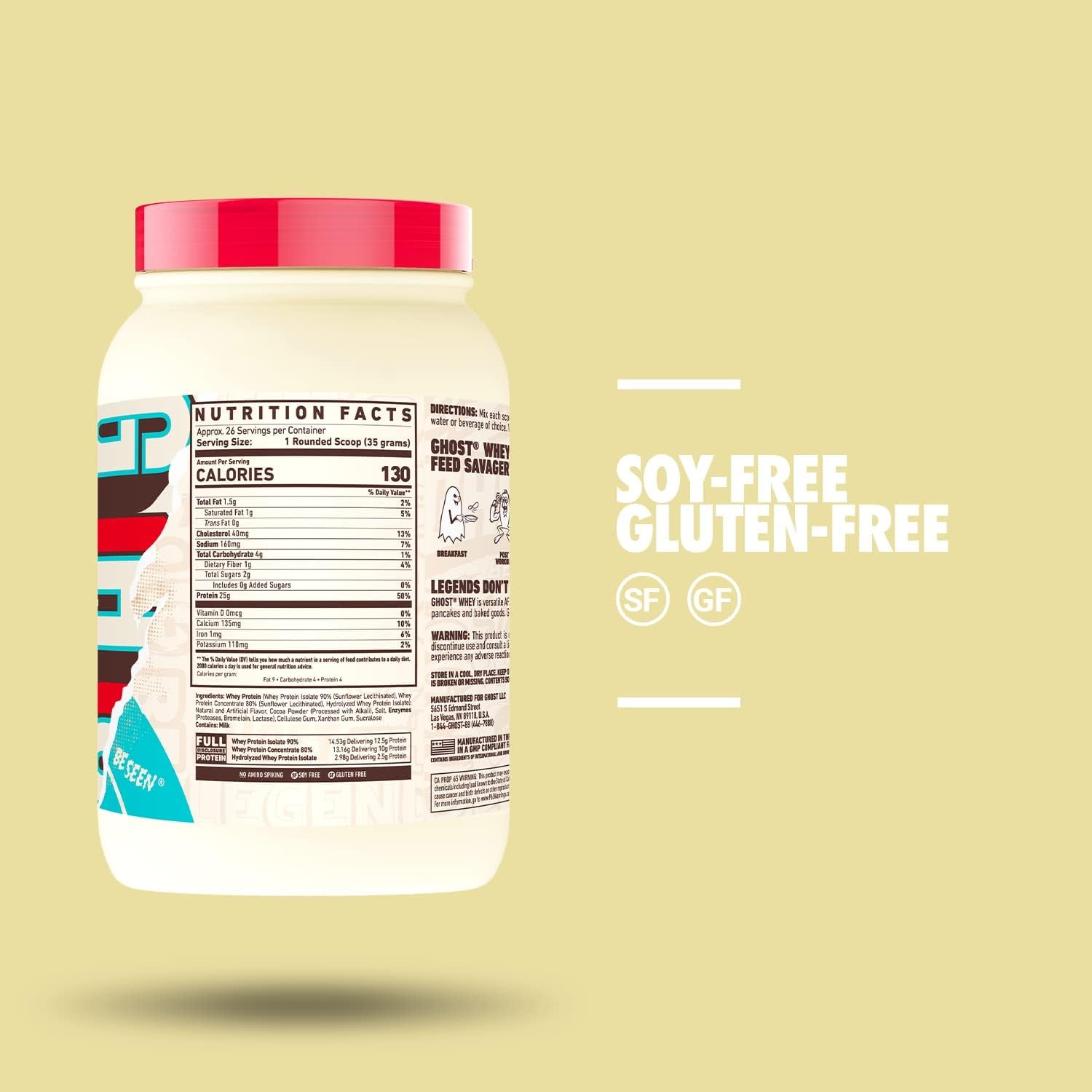 Milk Chocolate Whey Protein Powder 907 G