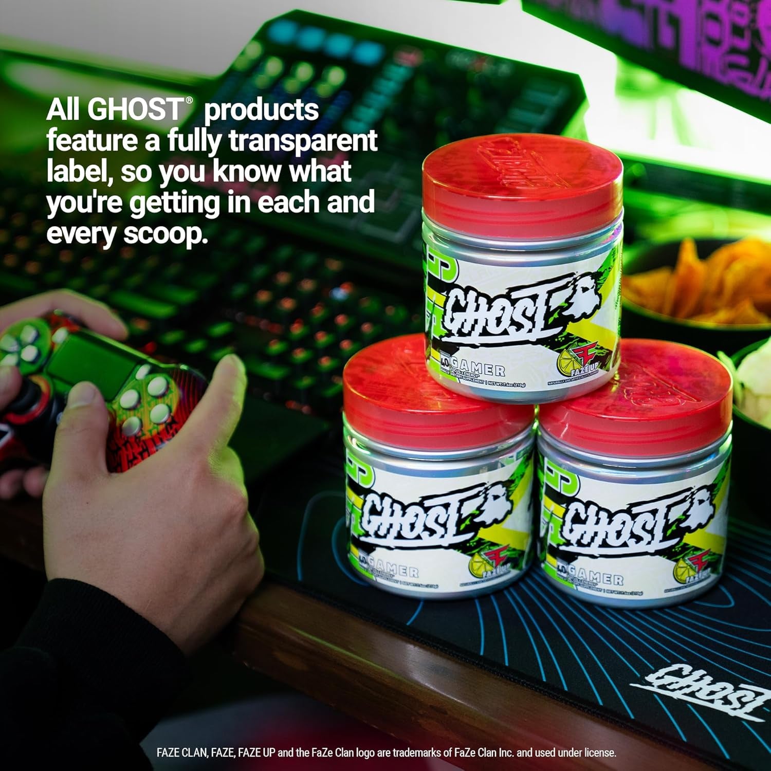 Gamer Faze up Energy Powder 210 G, 40 Servings