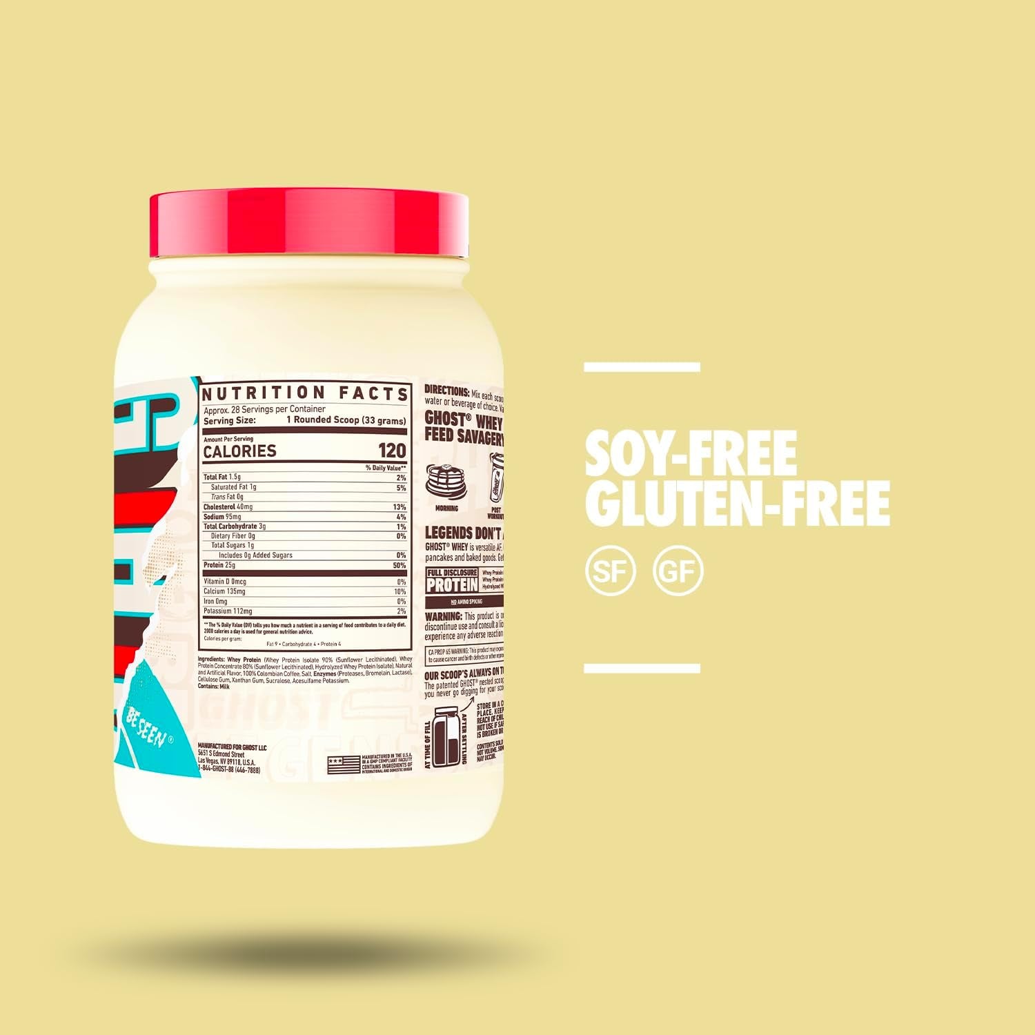 Coffee Ice Cream Whey Protein Powder 907 G