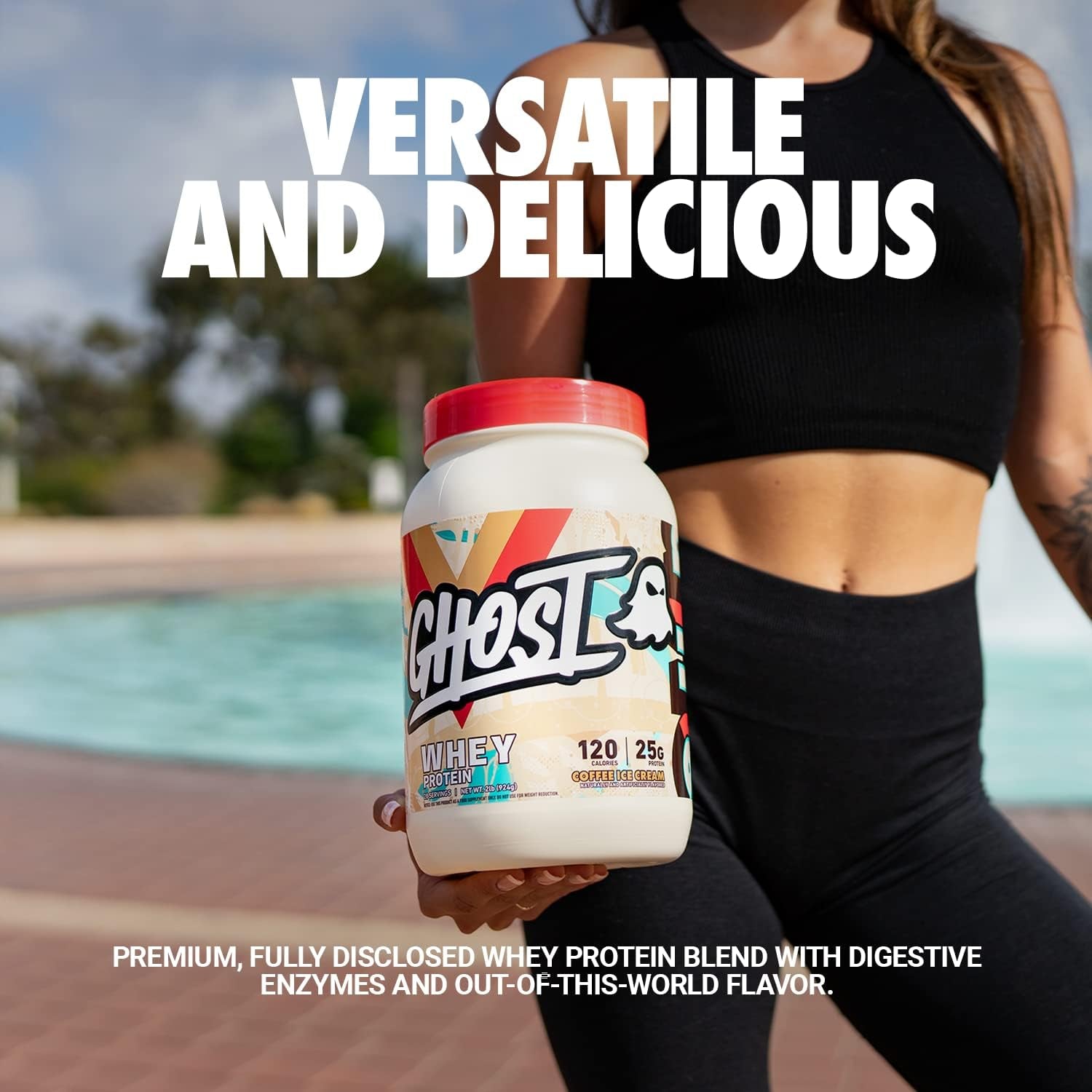 Coffee Ice Cream Whey Protein Powder 907 G