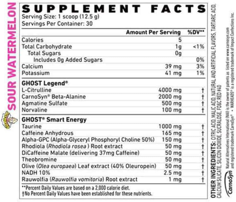 Legend 30 Serves Sour Watermelon