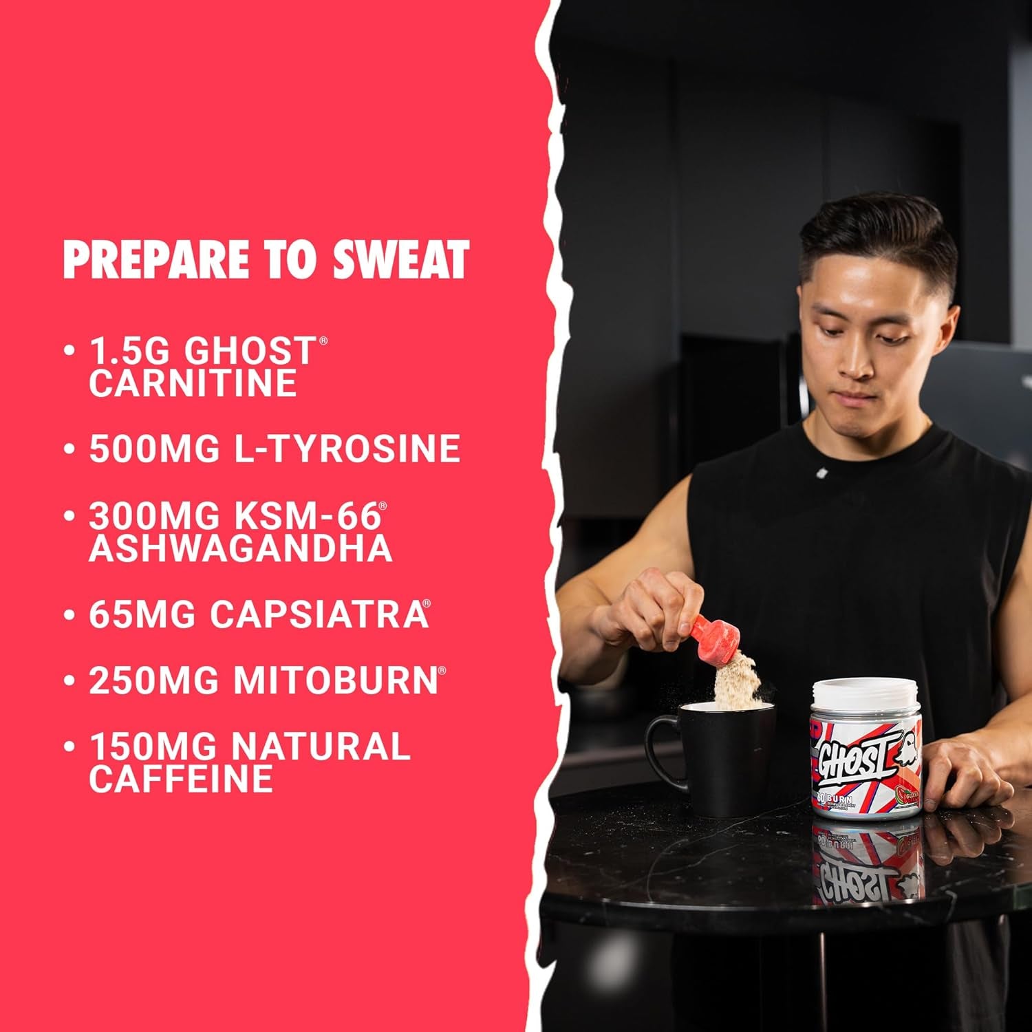 Burn V3 Thermogenic Powder 300 G, Guava Berry, 60 Servings