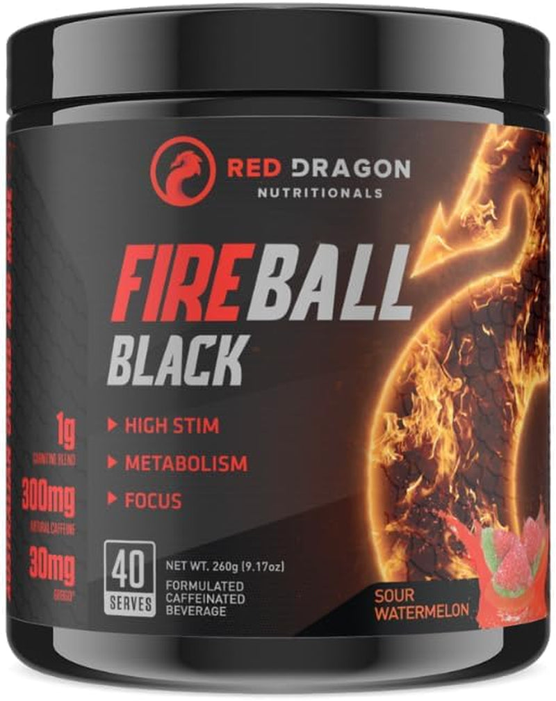 Fireball Black by Red Dragon | 40 Serves