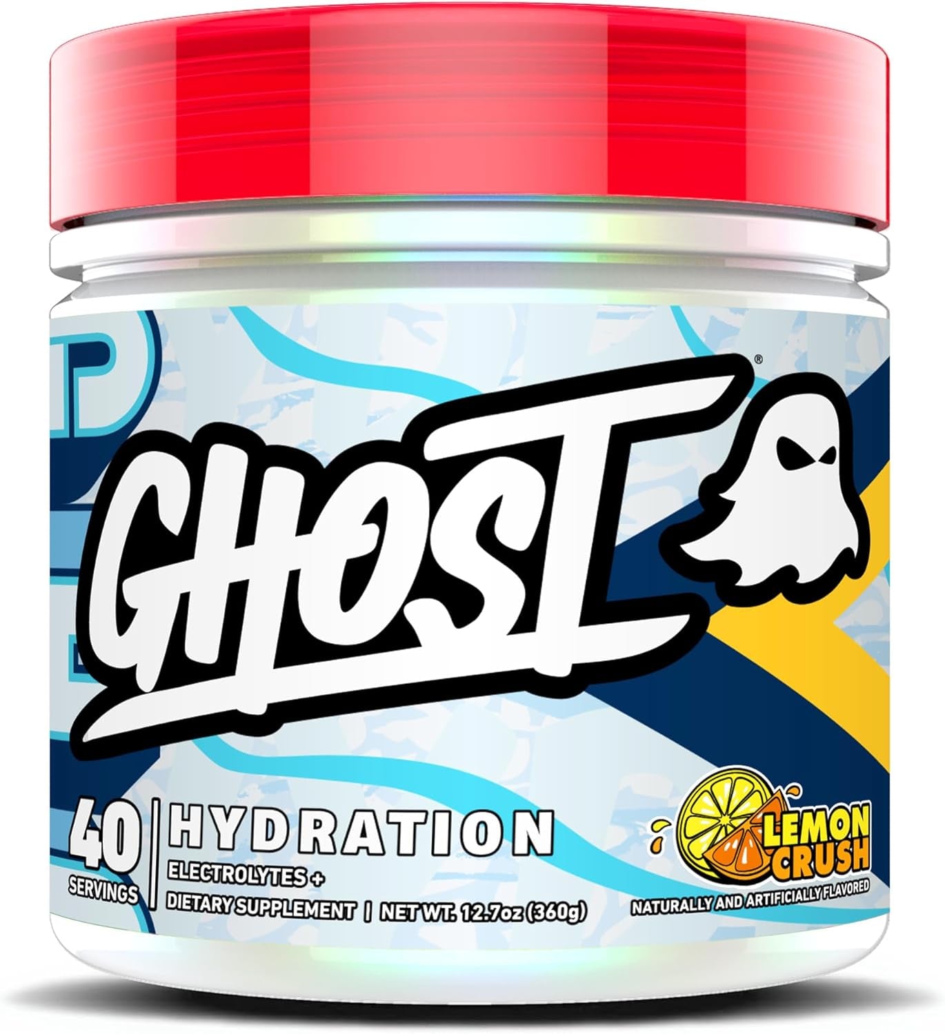Hydration Lemon Crush Electrolyte Powder, 40 Servings