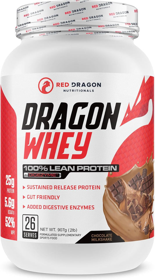 Dragon Whey Protein 907 G, Chocolate Milkshake