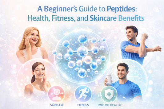 A Beginner's Guide to Peptides: Health, Fitness, and Skincare Benefits