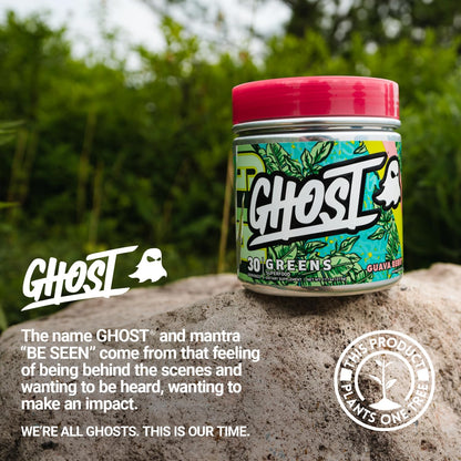 Bundles - Greens Superfood Powder (Guava Berry) & Glow Capsules Beauty and Detox Support