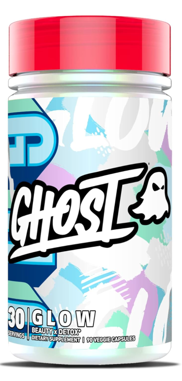 Glow Capsules: Beauty and Detox Supplement - 90 Capsules - Skin Boosting Hyaluronic Acid, Biotin & L-Theanine for Skin-Boosting Support- Vegan, Gluten-Free